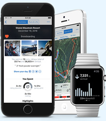 Slopes on the iPhone and Apple Watch