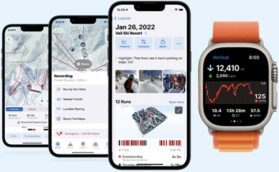 Slopes on the iPhone and Apple Watch