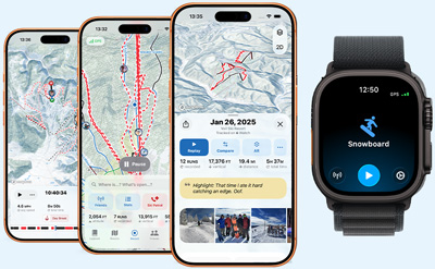 Slopes on the iPhone and Apple Watch